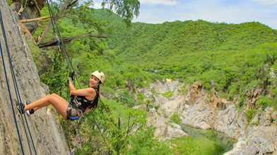 Outdoor Zip line + Polaris Adventure