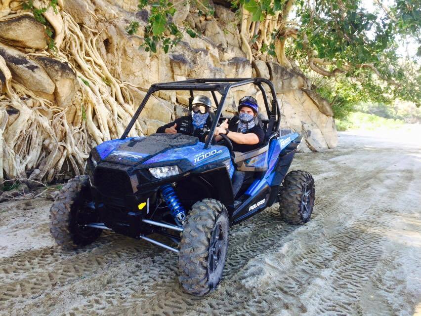RZR  and Horses on Beach