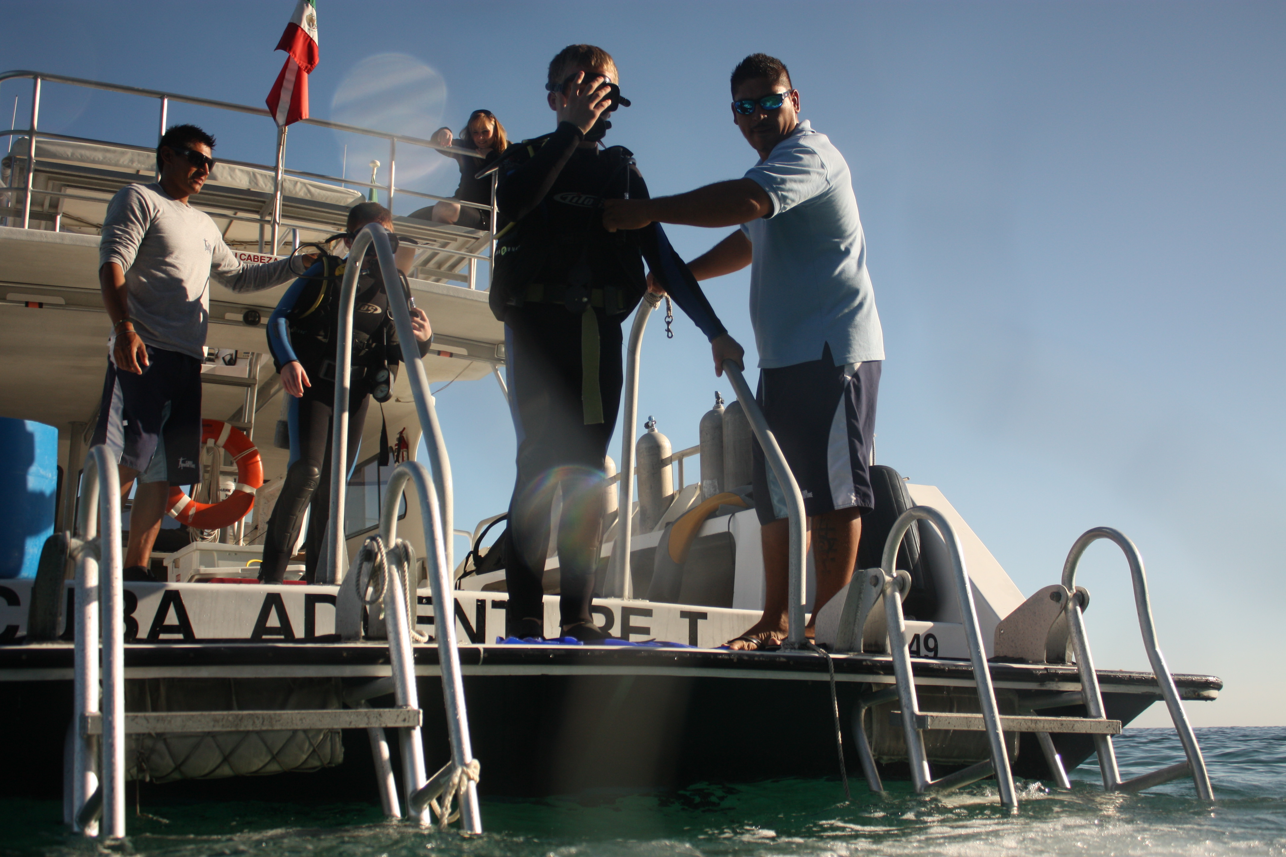 Buceo en aguas abiertas