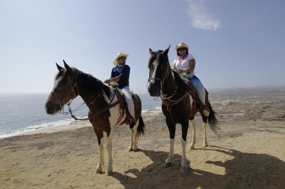 Paseo en Caballo por Playa y Desierto 
