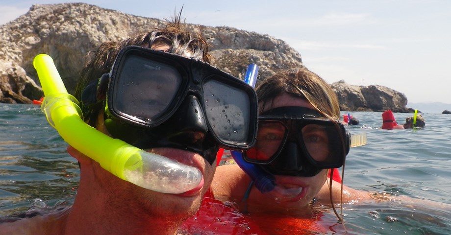 Tour de snorkel con guia