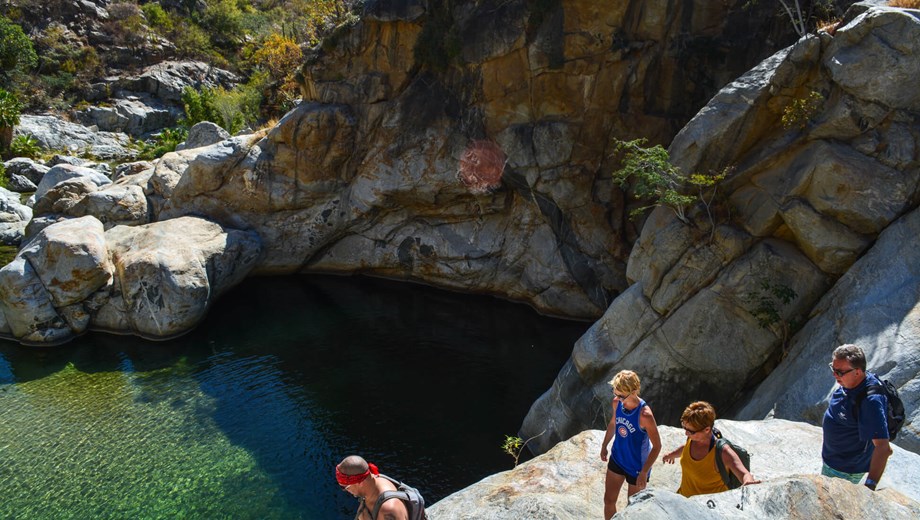Hiking to the Fox Canyon