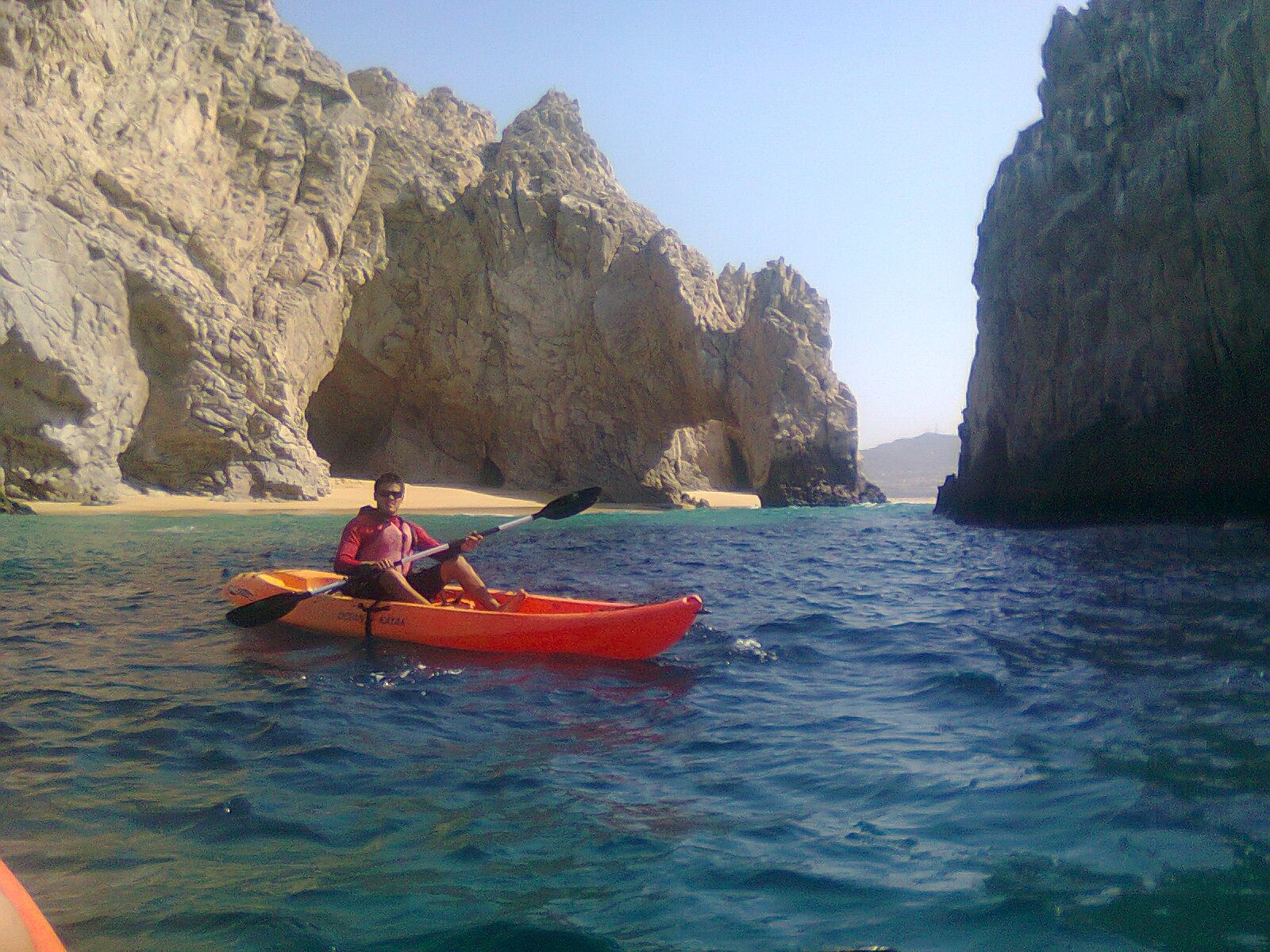 Glass Bottom Kayak and Snorkel at the Arch