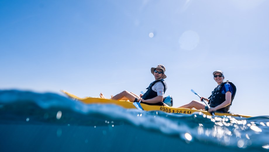 Kayak and Snorkel 2 Bays