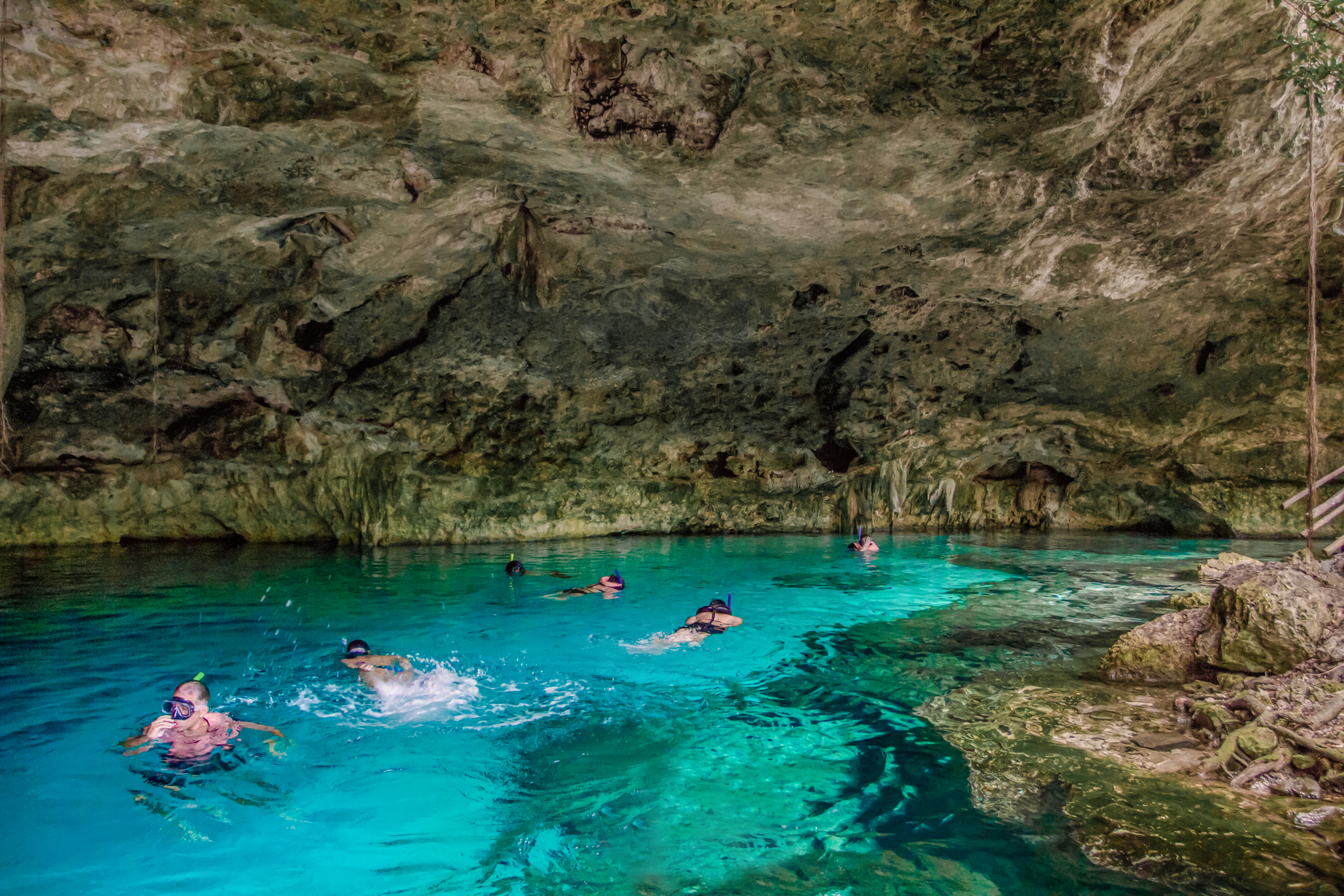 Snorkel en Cenotes