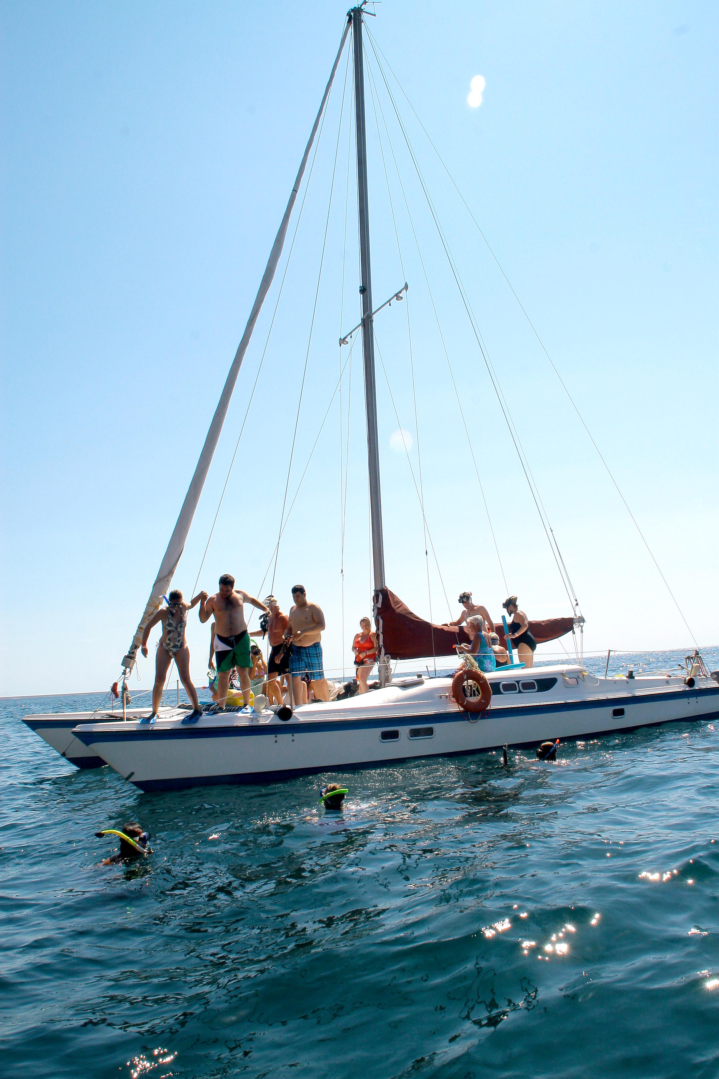 Island Snorkel By Catamaran