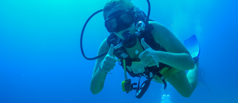 Scuba with Sealions at Caletas