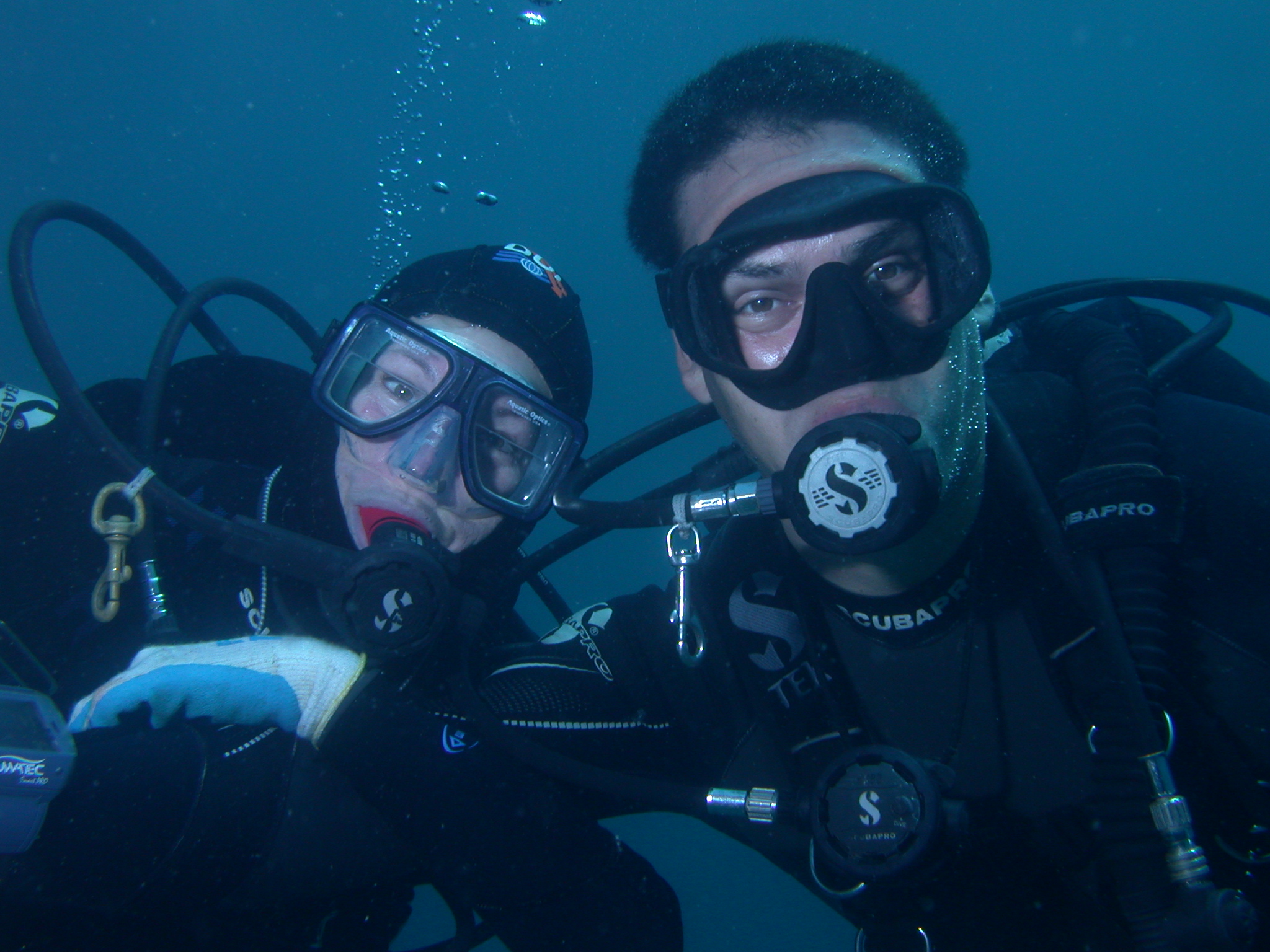 Buceo en La Corbeteña