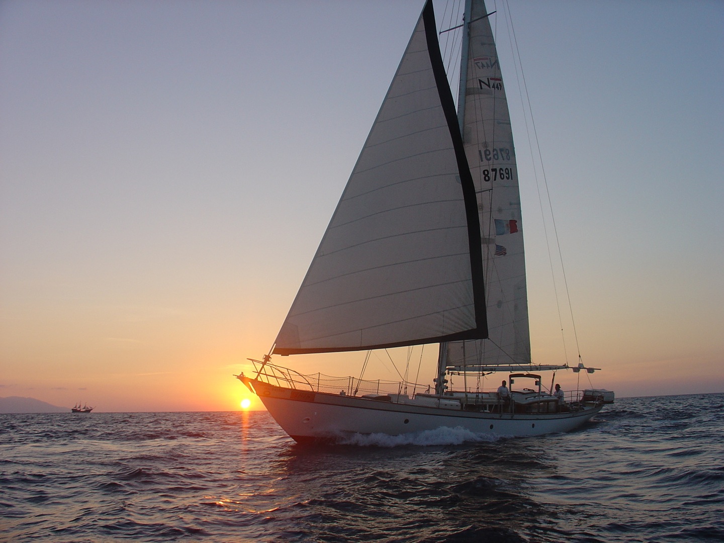 Sunset Sailing