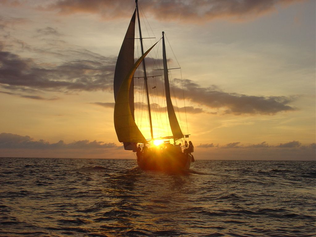 Sunset Sailing